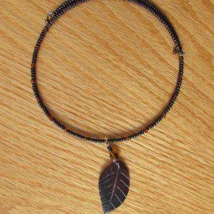 Leaf Choker Necklace